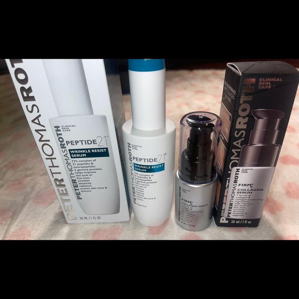 Peter Thomas Roth Peptide 21 Wrinkle Resist Serum & FIRMx Collagen Serum